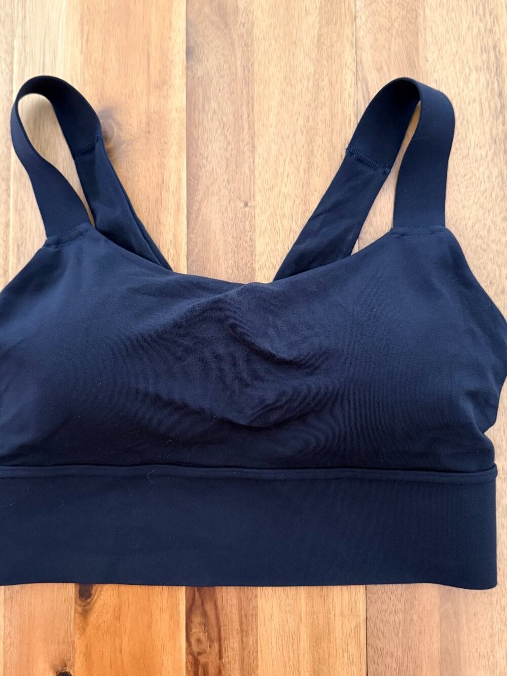 Athleta black Warrior Twist Longline sports bra - Small